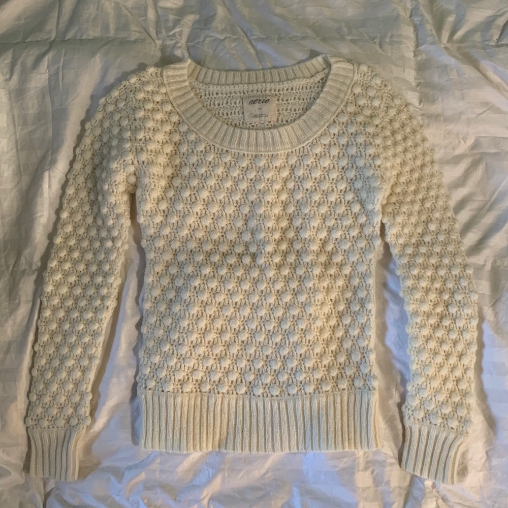 White Knit Sweater